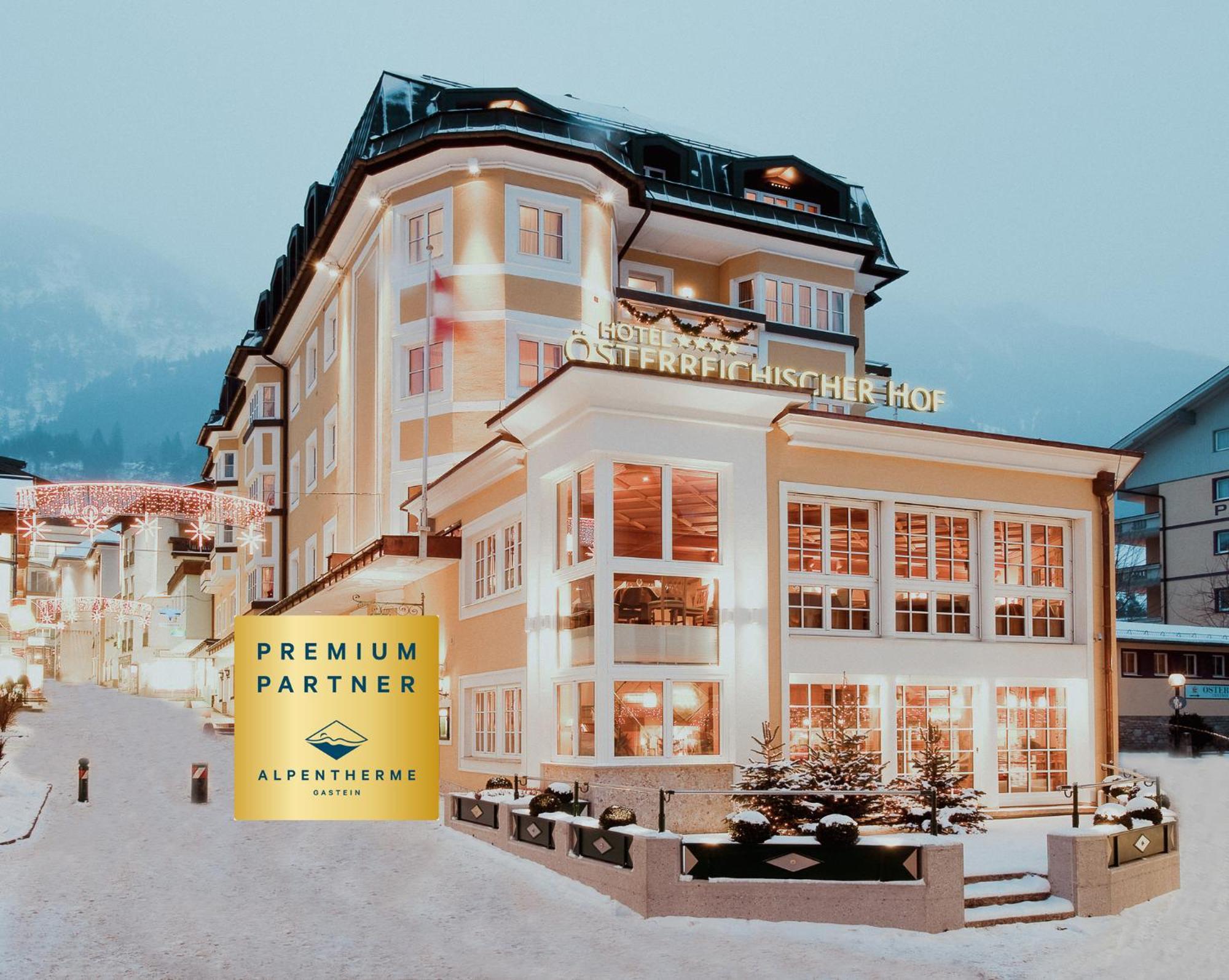 Oesterreichischer Hof-Im Bademantel Direkt In Die Alpentherme Bad Hofgastein Ngoại thất bức ảnh
